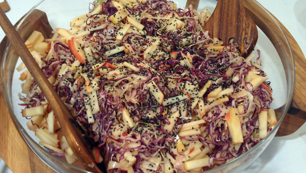 AppleCabbageSalad Apple and Cabbage Salad by Quinn Asteak and Robyn Youkilis