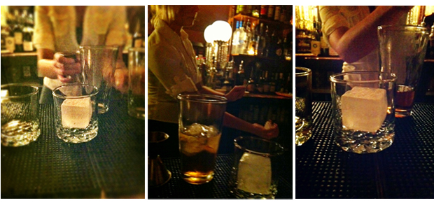 Bookstore Speakeasy Drink Preparation Drink preparation at the Bookstore Speakeasy in SouthSide Bethlehem, Lehigh Valley PA
