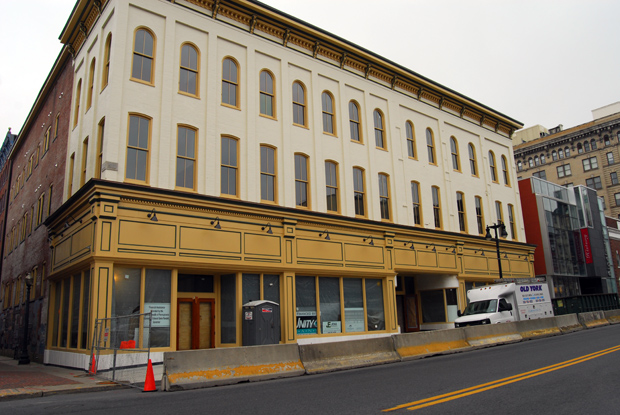 PomeroyBuildingRenovation Pomeroy Building Easton PA Exterior